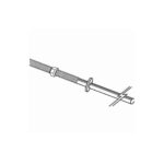 Galvanized tension bands clamping chain link tension bar – UAE